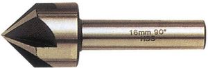 Algemeen Hss verzinkboor 5 snijkanten 90gr 2-8mm