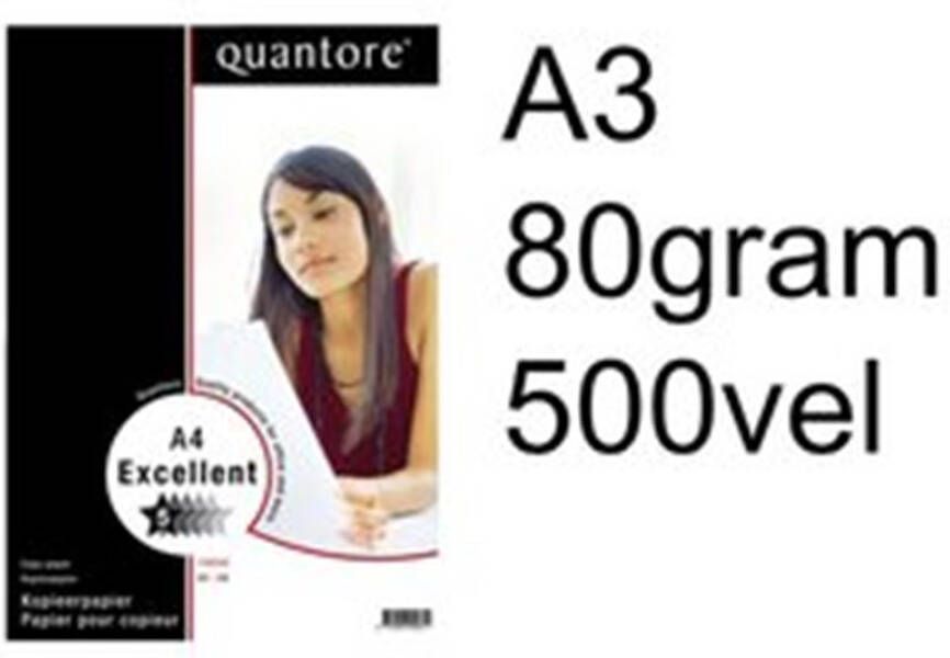 Algemeen Kopieerpapier wit 80gr A3 (500vel)