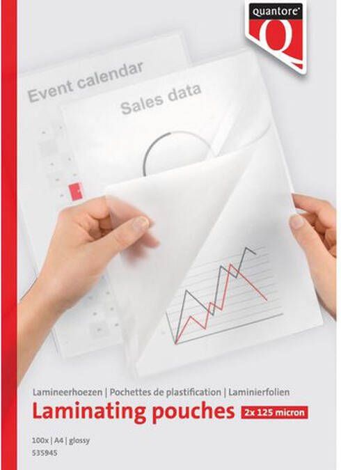 Algemeen Lamineerhoes Quantore A4 (100)