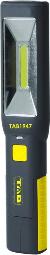 Mtools TAB Professional Lighting accu loop zaklamp COB-LED kantelbaar tot 90° oplaadbaar 12-230V USB |