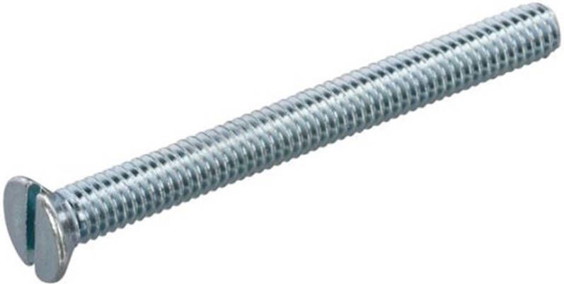 Algemeen Metaalschroef rvs A2 pk kk M4x100mm DIN965-H