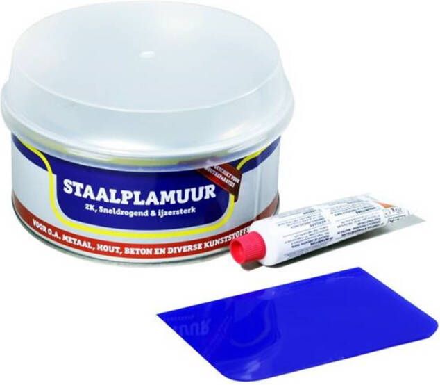 Algemeen Mondial staalplamuur 2-componenten (500gr)