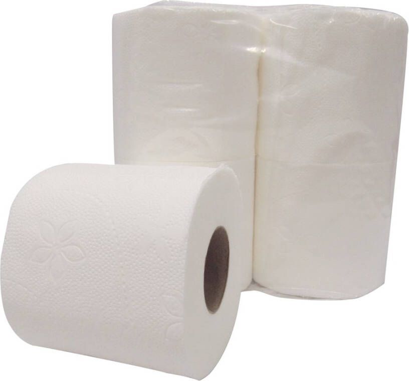 Algemeen PM toiletpapier 200 vel cellulose 2-laags (4 rol)