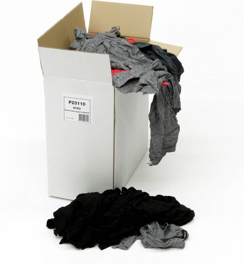 Algemeen Poetslappen bont tricot dun dik 10kg