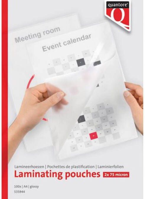Algemeen Quantore lamineerhoes A4 (100st)