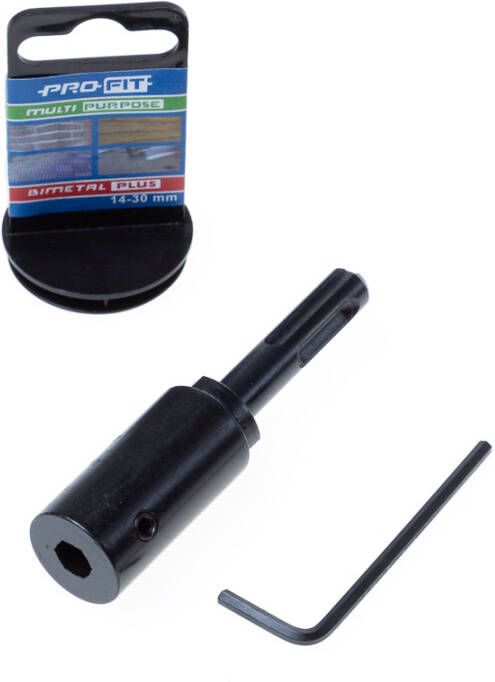 Mtools ProFit Click & Drill verlengstuk met SDS voor centreerboor met zeskant 10 mm. |