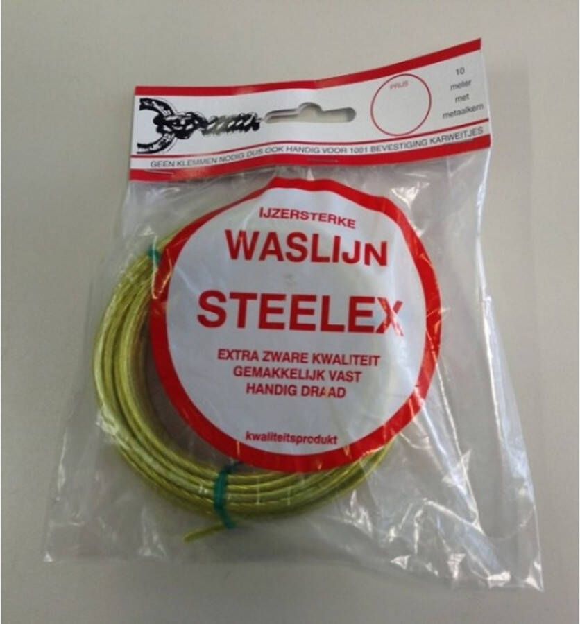 Algemeen Steelex waslijndraad 3.5mm metaalkern 2mm (25mtr)