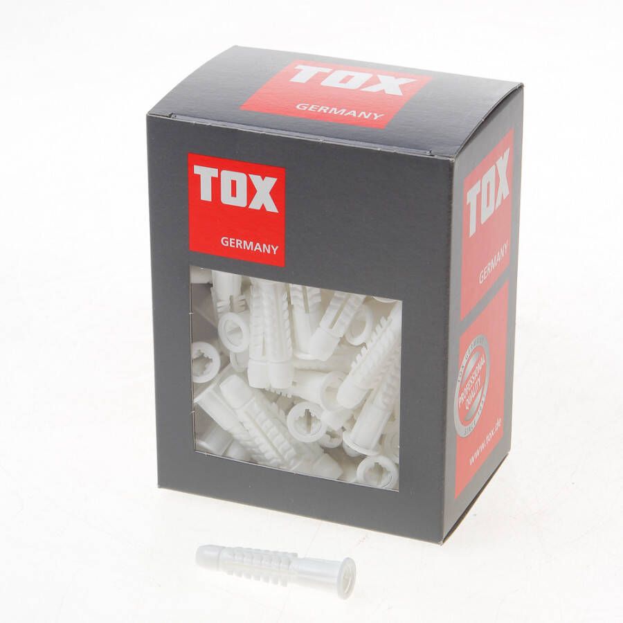 Fischer Tox hollewandplug wit 10 66
