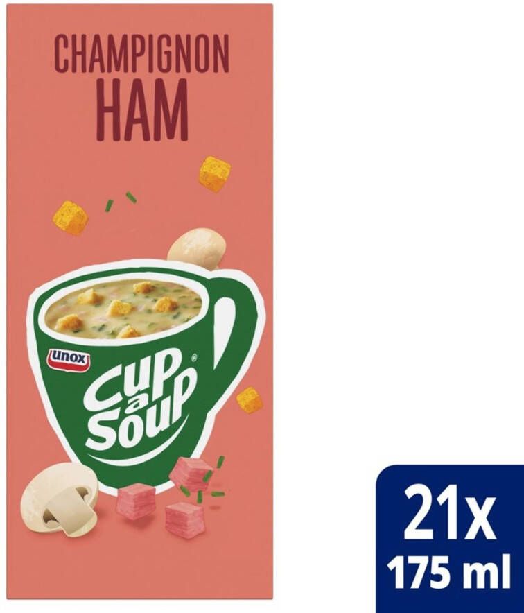 Algemeen Unox cup-a-soup champignon hamsoep (21st)