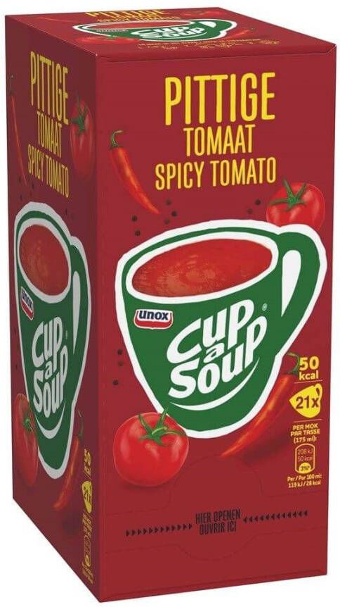 Algemeen Unox cup-a-soup pittige tomaat (21st)
