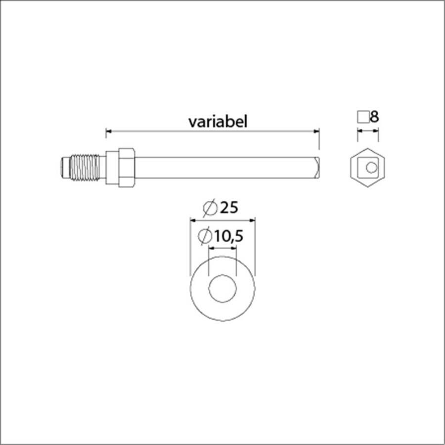 Ami WISSELQUICKSTIFT 8X130 900645