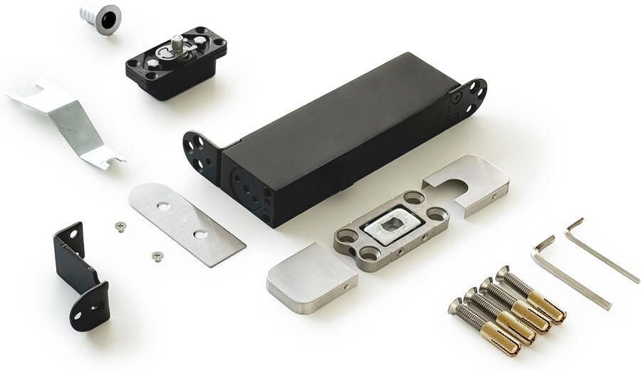 Argenta E100 taatsscharnier Pivotica Pro 100 kg mat chrome regelbare bovenspeun
