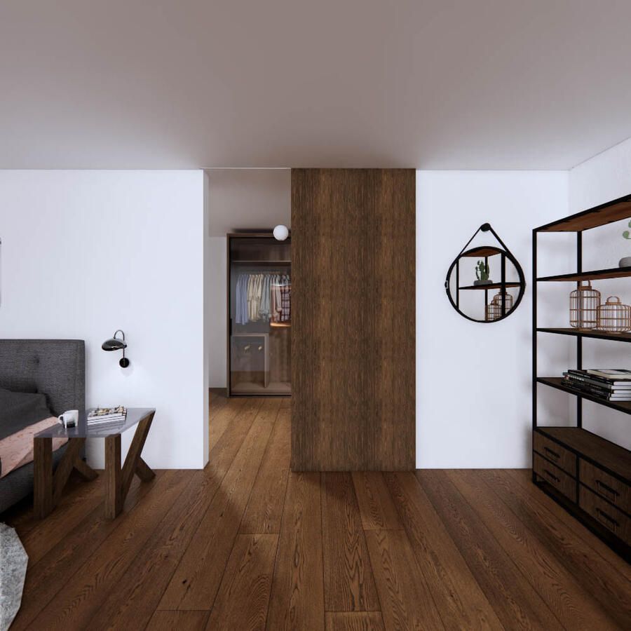 Argenta Xperta set 4m rail Zwart wand z. vloerpl. Dubbele deur Deurdikte 50-55mm Dubbele softclose opbouw - Foto 4