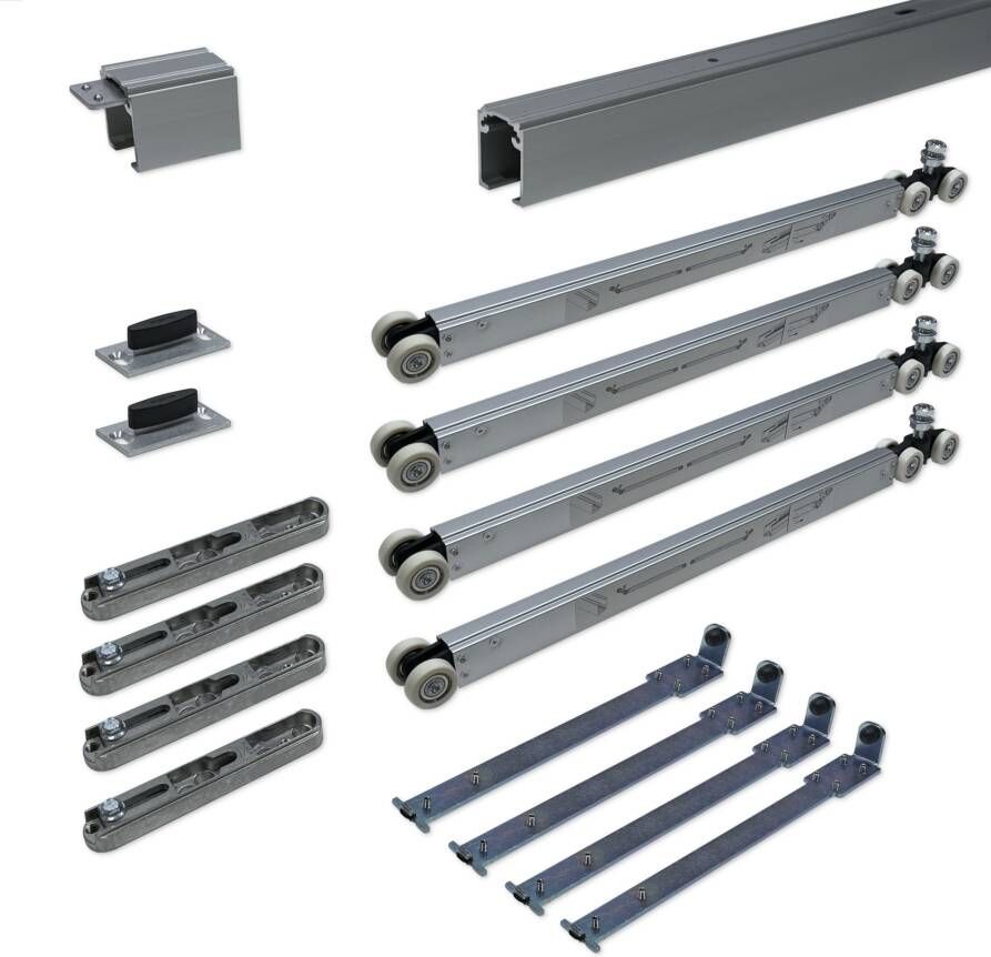 Argenta PROSL set 4m ALU 2x manualfix slow slow Incl ESSI