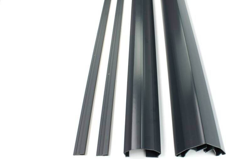 Arte Viva Finger Alert 180° zilvergrijs 195cm