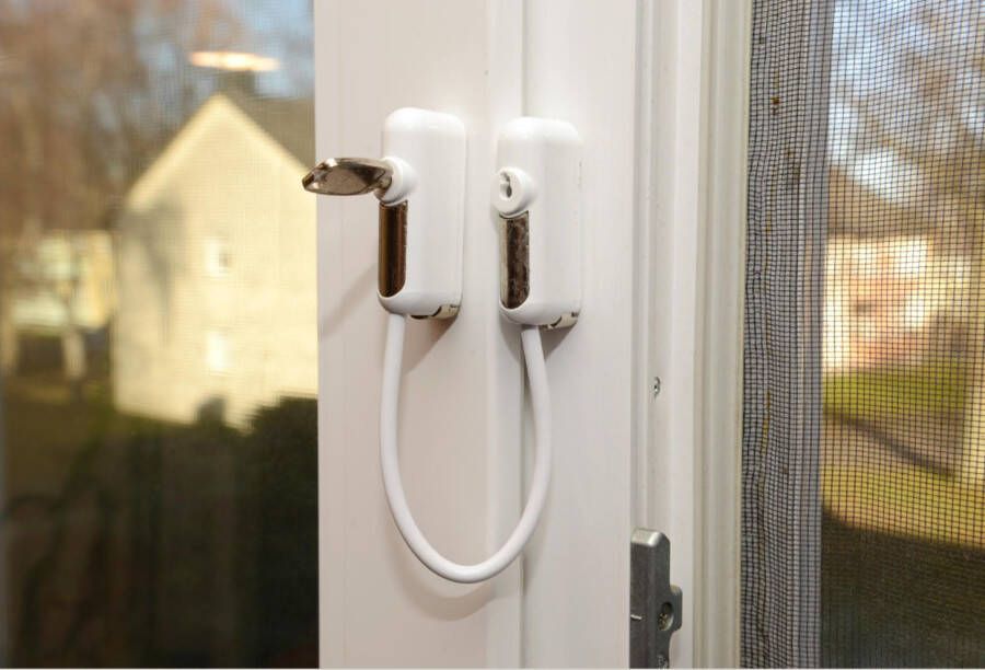 Arte Viva Window Alert wit raambeveiliging