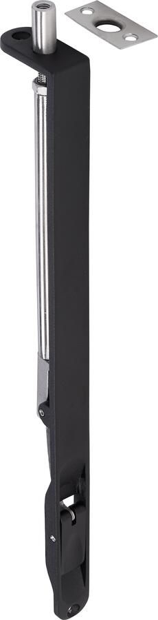 Artitec Wallebroek Bascule kantschuif 300mm rvs zwart