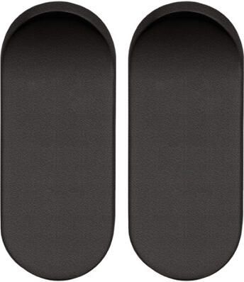 Artitec Wallebroek Blindrozet (afdek) ovaal zwart