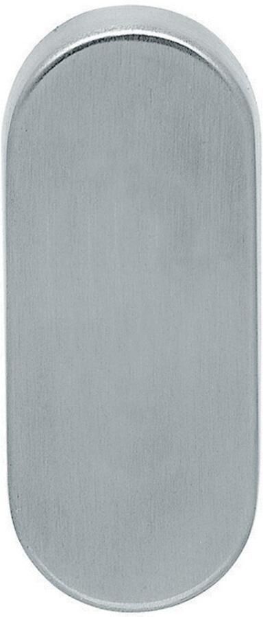 Artitec Wallebroek Blindrozet (afdek) stuk ovaal rvs mat