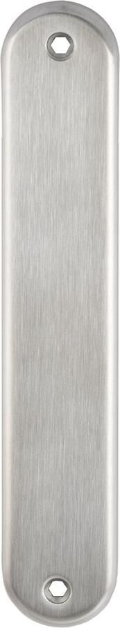 Artitec Wallebroek Blindschild (afdek) afgerond LS rvs mat schroef-bev - Foto 2