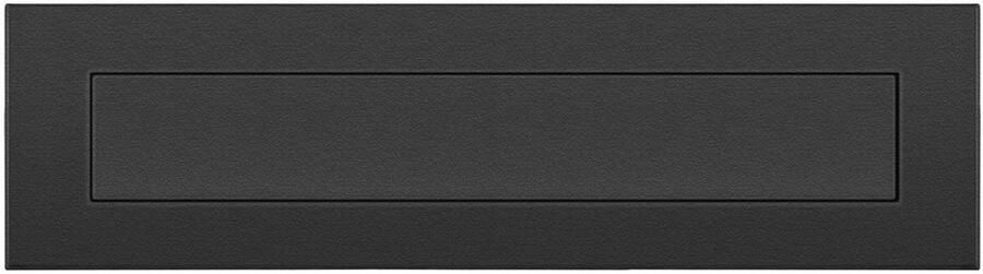 Artitec Wallebroek Briefplaat QUATTRO rechthoek zwart - Foto 2