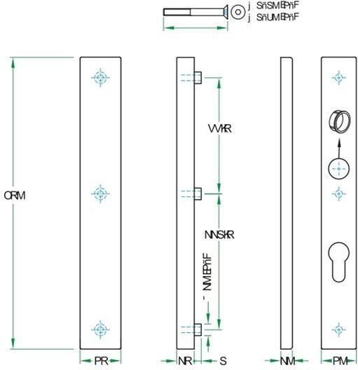 Artitec Wallebroek Bu.afdek Bi.kruk PC72 paar PRIO rechth. SKG*** rvs mat LS