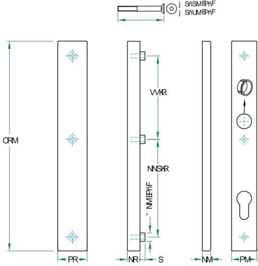 Artitec Wallebroek Bu.afdek Bi.kruk PC92 paar PRIO rechth. SKG*** rvs mat LS
