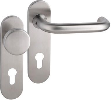 Artitec Wallebroek Cecil PF KL4 KS kruk R vaste knop PC72mm rvs mat