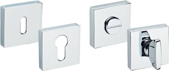 Artitec Wallebroek Cilinderrozet paar 4knt chroom glans PC