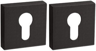 Artitec Wallebroek Cilinderrozet paar 4knt zwart