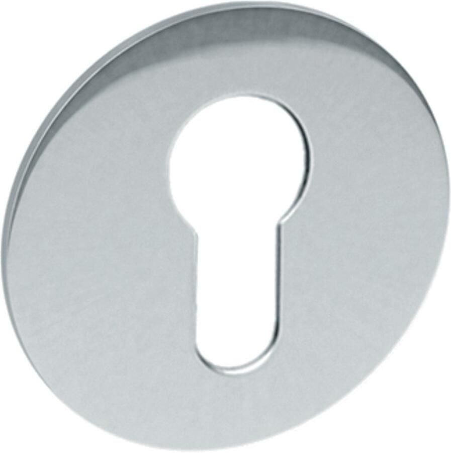 Artitec Wallebroek Cilinderrozet paar rond SF2 rvs glans