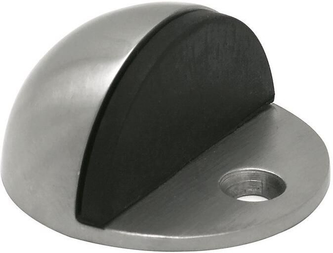 Artitec Wallebroek Deurbuffer vloermontage ø43x24mm rvs mat