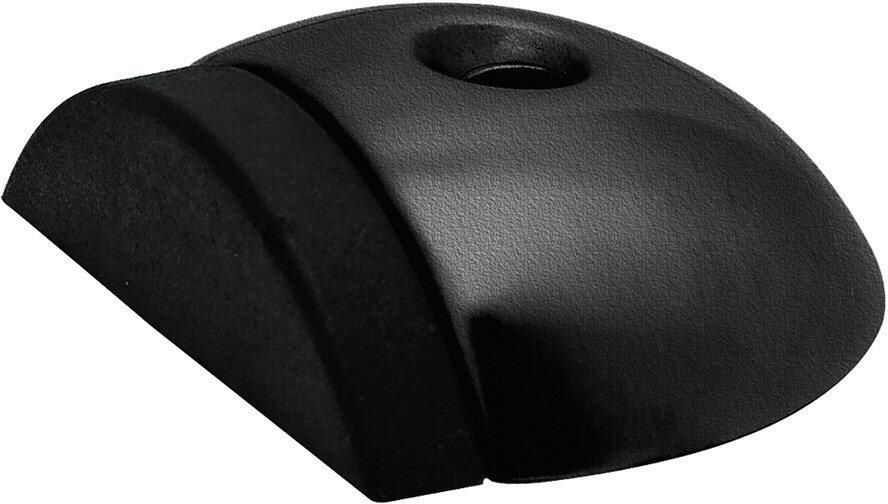 Artitec Wallebroek Deurbuffer vloermontage ø56x47mm zwart