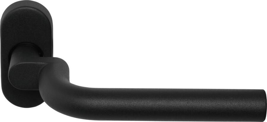 Artitec Wallebroek Gatdeel BODA zwart mat 8mm ovaal rozet