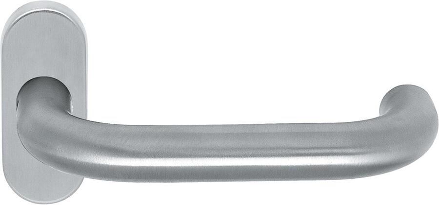 Artitec Wallebroek Gatdeel CHASE rvs mat 9mm geveerd ovaal rozet - Foto 2