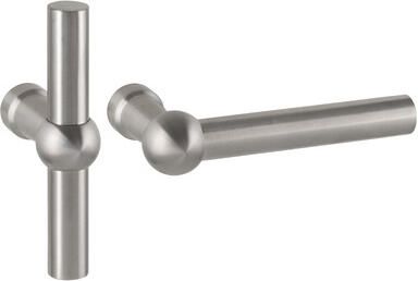 Artitec Wallebroek Krukpaar CHEMIN DE FER L+T rvs mat