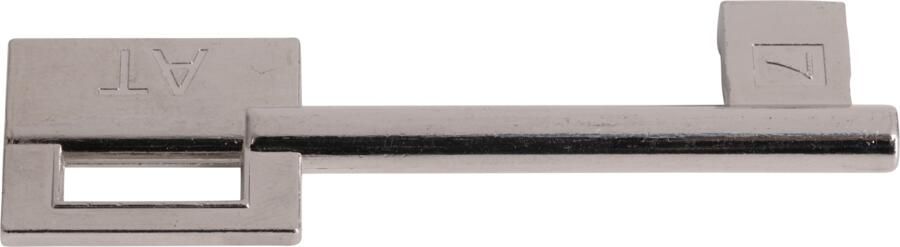 Artitec Wallebroek Insteekslot 9430 BB sleutel nikkel