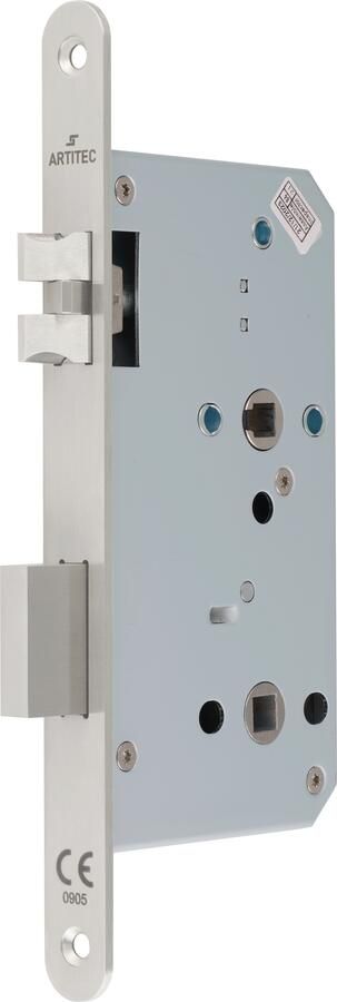 Artitec Wallebroek Insteekslot DM60mm VP20mm rvs WC KL3 DIN-L WC78mm fluister