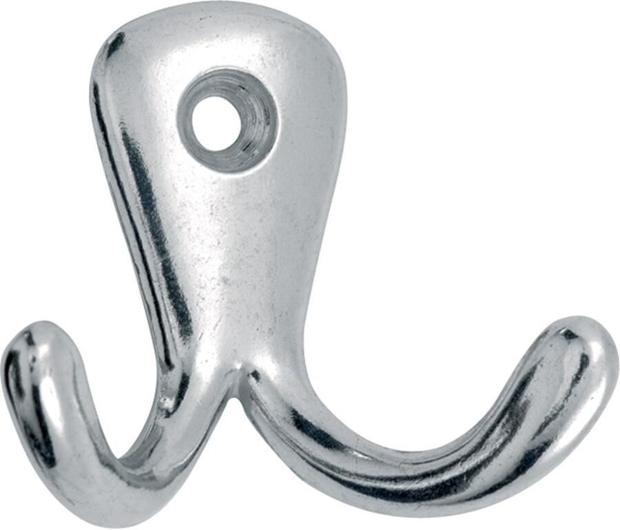 Artitec Wallebroek Kanhaak dubbel 1 schr.gat 40mm AGN