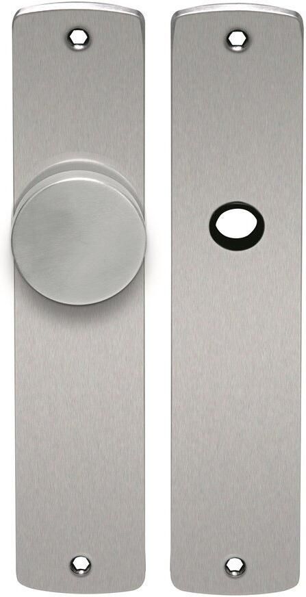 Artitec Wallebroek Knop Krukschild renovatie LS rvs mat PC72 mm