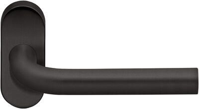 Artitec Wallebroek Krukgarn BODA zwart 8mm ovaal rozet