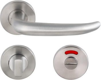 Artitec Wallebroek Krukgarn FABIO PF KL4 rvs mat WC 8mm