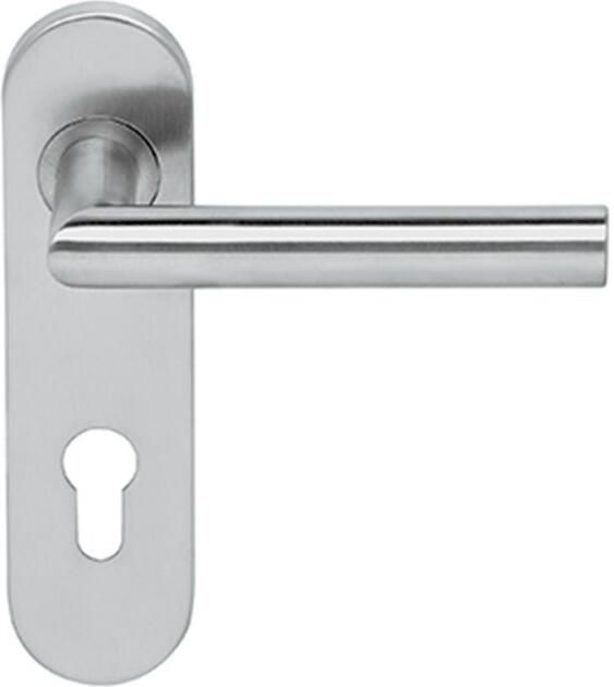 Artitec Wallebroek Knop krukgarn TESSA DIN-L PL KL4 rvs mat PC72 KS - Foto 3