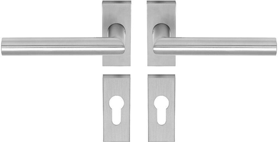 Artitec Wallebroek Krukgarn TIPO rvs mat rechthoekig rozet PC