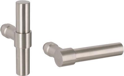 Artitec Wallebroek Krukpaar BOLT L+T rvs mat