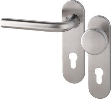 Artitec Wallebroek Leona PF KL4 KS kruk L vaste knop PC55mm rvs mat