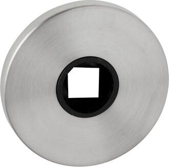 Artitec Wallebroek Paar ronde krukrozetten ZN Ø52x5mm rvs mat