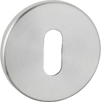 Artitec Wallebroek Paar ronde sleutelrozetten Ø52x5mm rvs mat