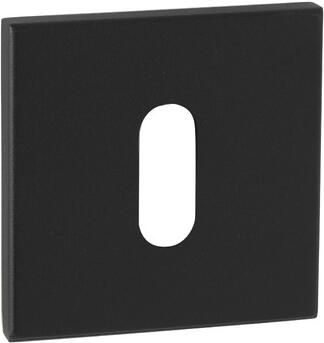 Artitec Wallebroek Paar vierkante sleutelroz. ZN 52x52x5mm zwart