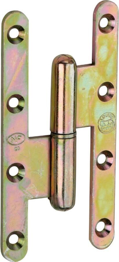 Artitec Wallebroek Paumelle DIN RS 140x70mm gebich. RoH